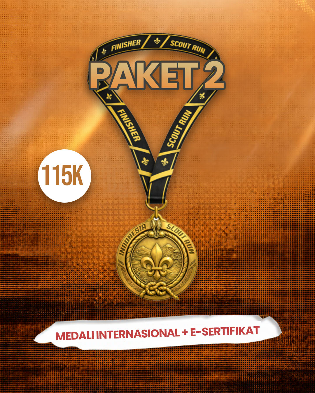 Paket 2 Medali Only